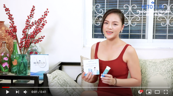 <strong>THU QUỲNH khẳng định Keto Slim là sản phẩm giảm béo từ thiên nhiên, an toàn </strong>
